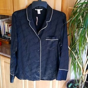Victoria's Secret Black PJ top